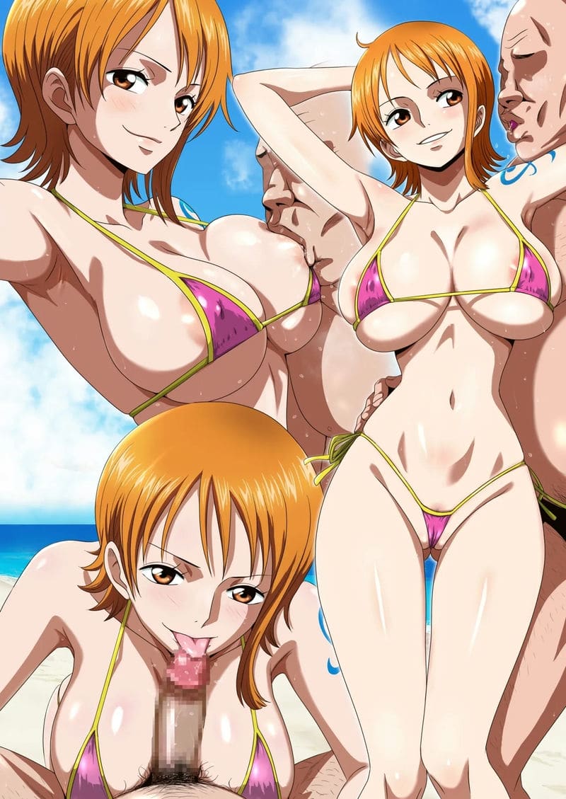 นามิสาวสวยในชุดว่ายน้ำ